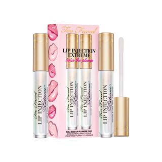 Too Faced + Lip Injection Extreme Twice the Pump Duo Set
