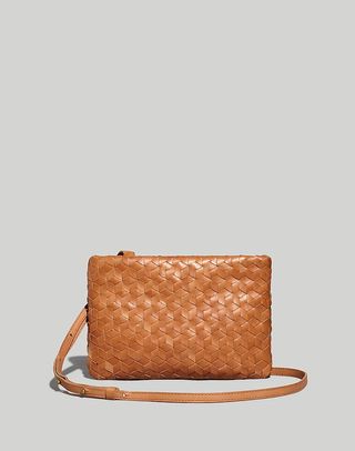 Madewell + The Puff Crossbody Bag: Woven Leather Edition