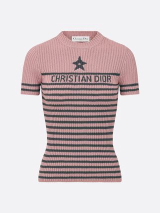 Dior + Dioriviera Short Sleeved Sweater