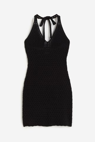 H&M + Crochet-Look Mini Dress