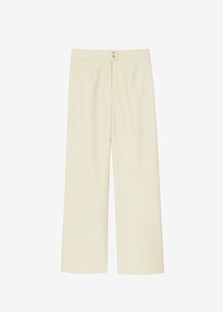 The Frankie Shop + Tolko Pants in Pale Yellow