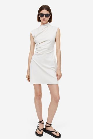 H&M + Draped Dress