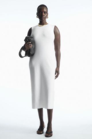 COS + Knitted Midi Dress