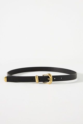 By Anthropologie + Leather Western Belt