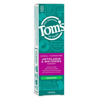 Tom's + Fluoride-Free Antiplaque & Whitening Natural Toothpaste
