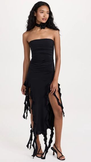 Lioness + Rendezvous Strapless Dress