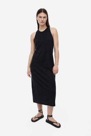 H&M + Linen-Blend Dress