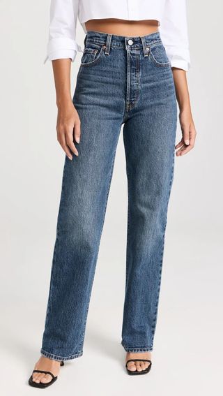 Levi's + Ribcage Full Length Jeans