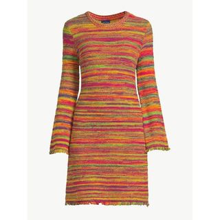 Scoop + Space Dye Crochet Dress