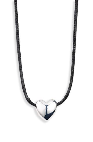 Madewell + Puffy Heart Cord Choker Necklace