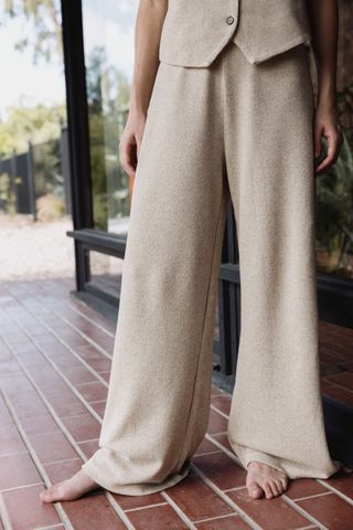 Zara + Textured Trousers