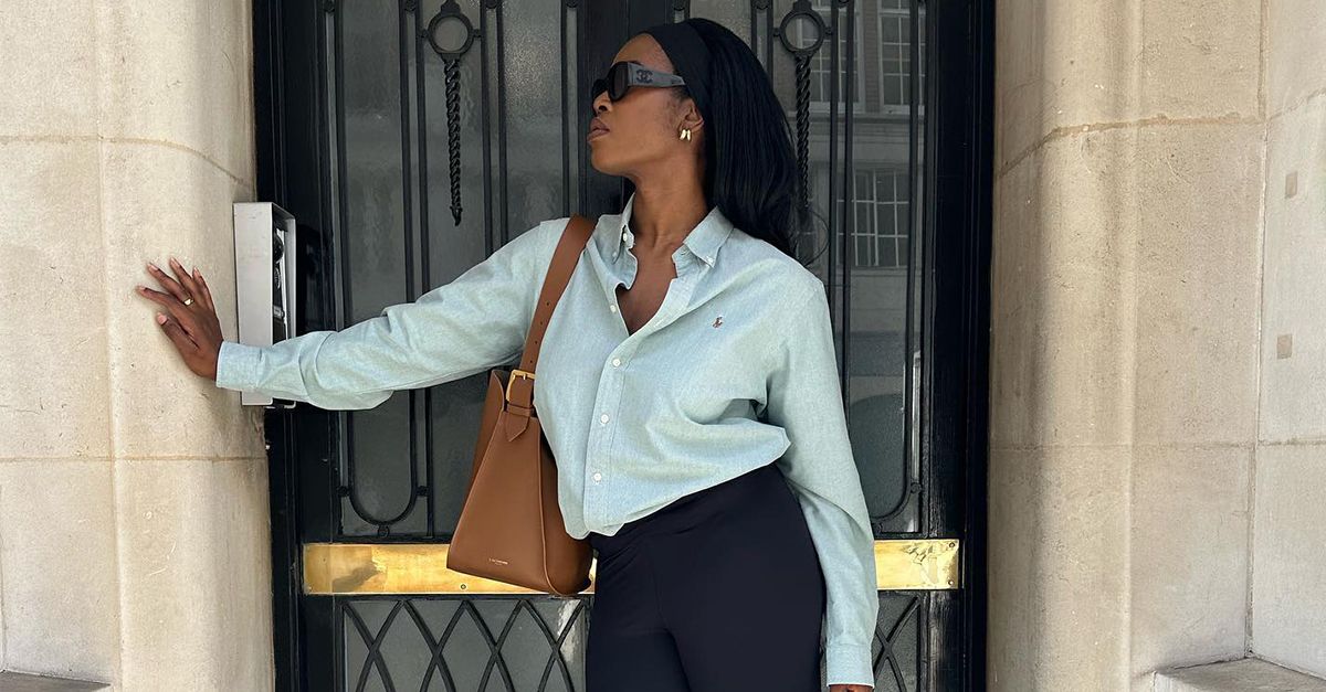 The Basics That Will Make Leggings Look Chic This Autumn | Who What Wear UK The Basics That Will Make Leggings Look Chic This Autumn | Who What Wear UK
