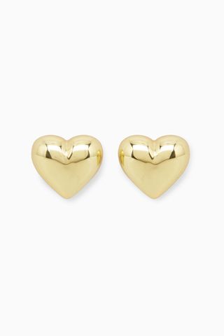 COS + Heart Clip-On Earrings