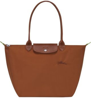 Longchamp + Small Le Pliage Recycled Canvas Shoulder Tote