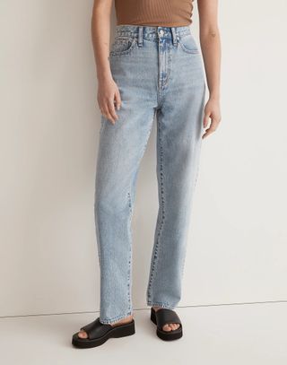 Madewell + Low-Rise Baggy Straight Jean