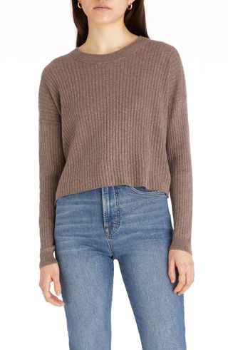 Madewell + Donegal Lawson Crop Sweater