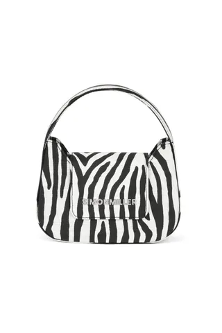 Simon Miller + Mini Retro Bag in Zebra Trip