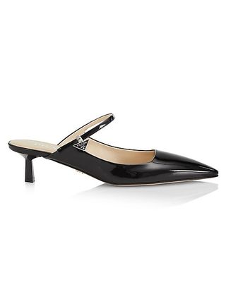 Prada + 45mm Patent Leather Pumps