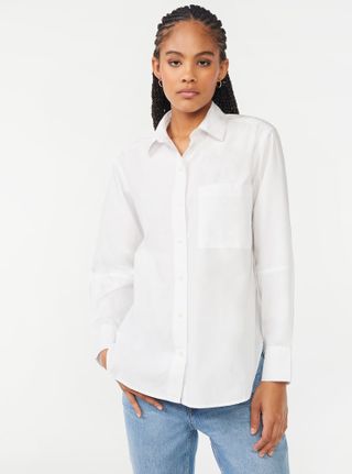 Free Assembly + Boxy Button Down Tunic Top
