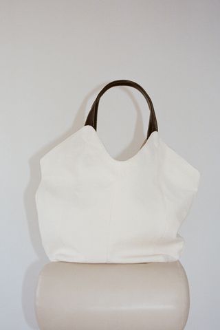 Zara + Large Contrast Bag