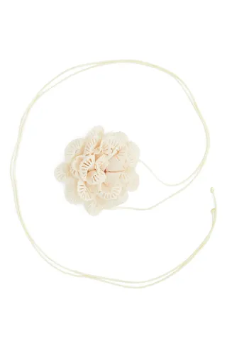 Petit Moments + Jardin Flower Tie Necklace