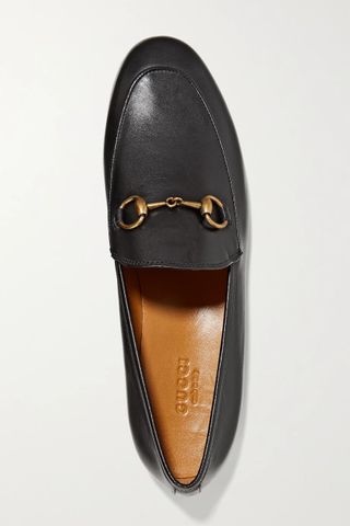 Gucci + Jordaan Horsebit-Detailed Leather Loafers