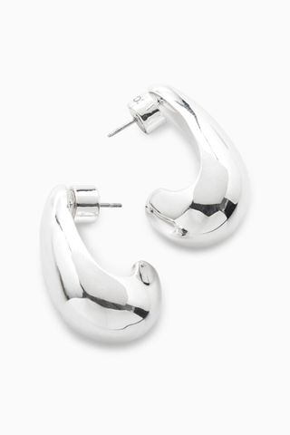 COS + Curved Teardrop Earrings