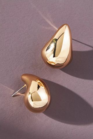 Anthropologie + The Petra Mini Drop Earrings in Gold