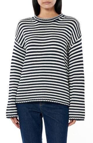 La Ligne + Marina Fine Stripe Sweater