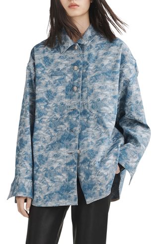 Rag & Bone + Lory Denim Shirt Jacket