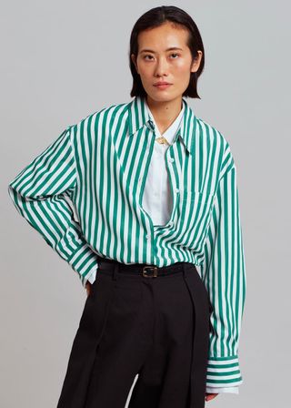 Frankie Shop + Lui Stripe Shirt