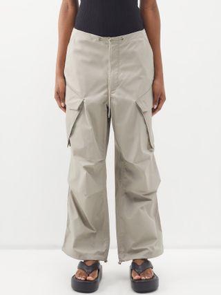 Agolde + Ginerva Cotton Cargo Trousers