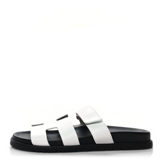 Hermès + Calfskin Chypre Sandals