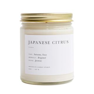 Brooklyn Candle + Studio Minimalist Collection Japanese Citrus Candle