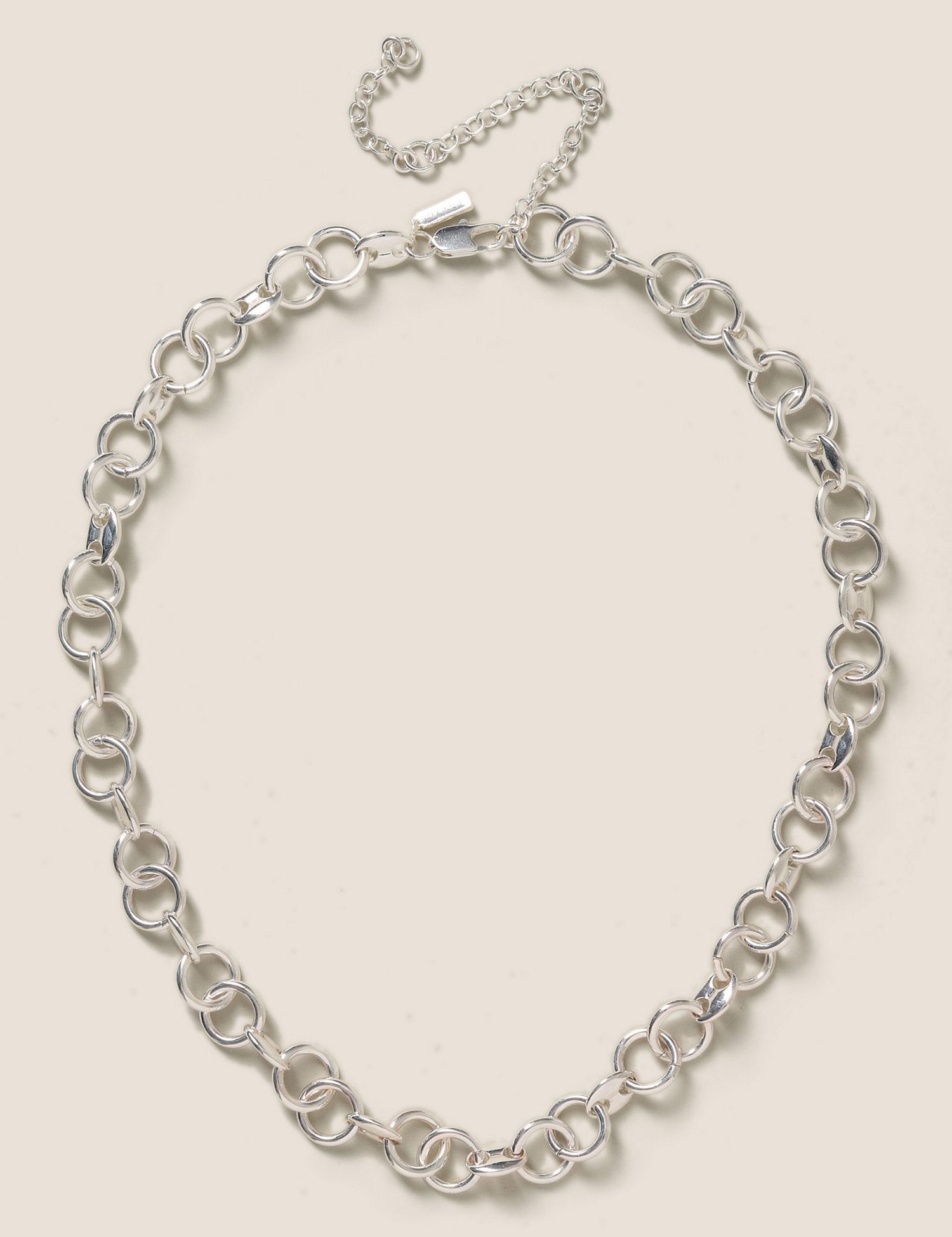 M&S Autograph + Silver Tone Chain Necklace