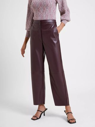 Great Plains + Ania Faux Leather Trouser