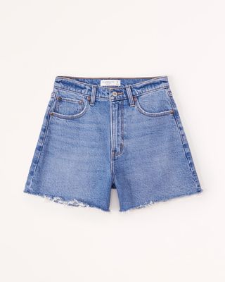 Abercrombie & Fitch + Curve Love High Rise Dad Short