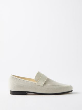 Toteme + Canvas Penny Loafers