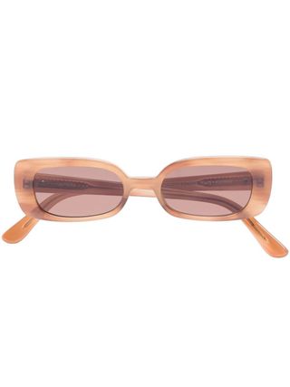 Velvet Canyon + Le Petite Rectangle Frame Sunglasses
