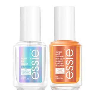 Essie + Hard to Resist Advanced and Cuticle Oil Apricot Treatment Duo Kit