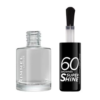 Rimmel + 60 Seconds Super Shine Nail Polish in Clear