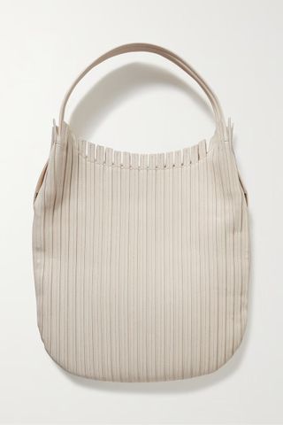 The Row + Noah Layered Leather Shoulder Bag