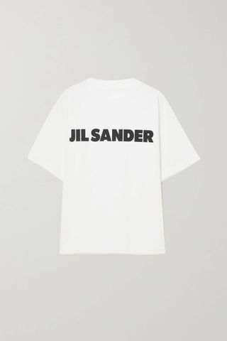 Jil Sander + Printed Cotton-Jersey T-Shirt