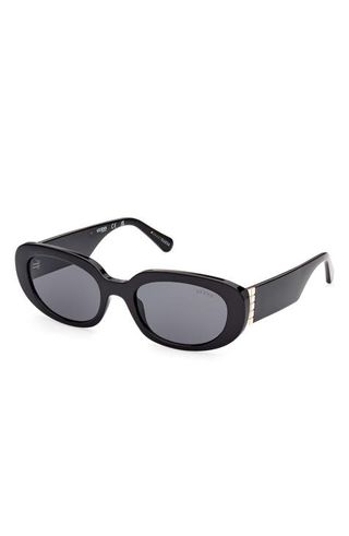 Guess + 54mm Oval Sunglasses