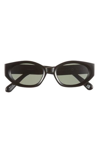 Aire + Mensa 48mm Oval Sunglasses