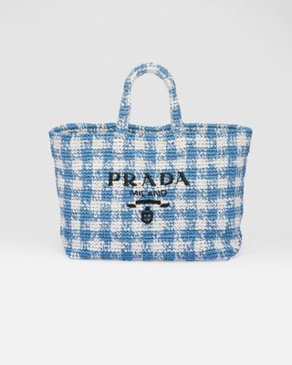 Prada + Large Crochet Bag