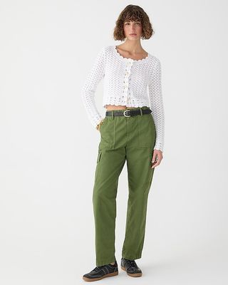 J.Crew + Relaxed-Fit Tapered Cargo Pant