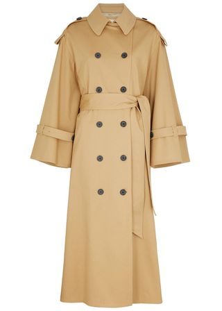 By Malene Birger + Alanis Stretch-Cotton Trench Coat
