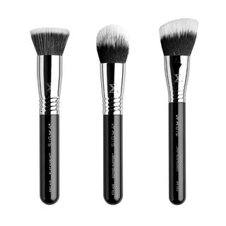 Sigma + All About Face Makeup Brush Trio Set