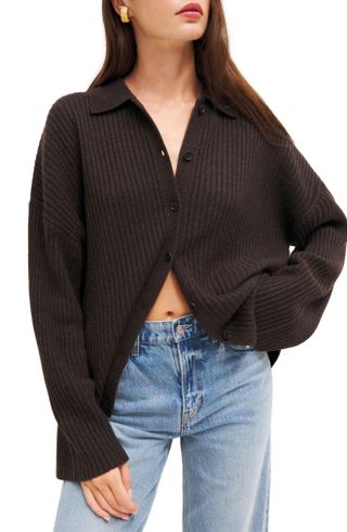 Reformation + Fantino Recycled Cashmere Blend Cardigan